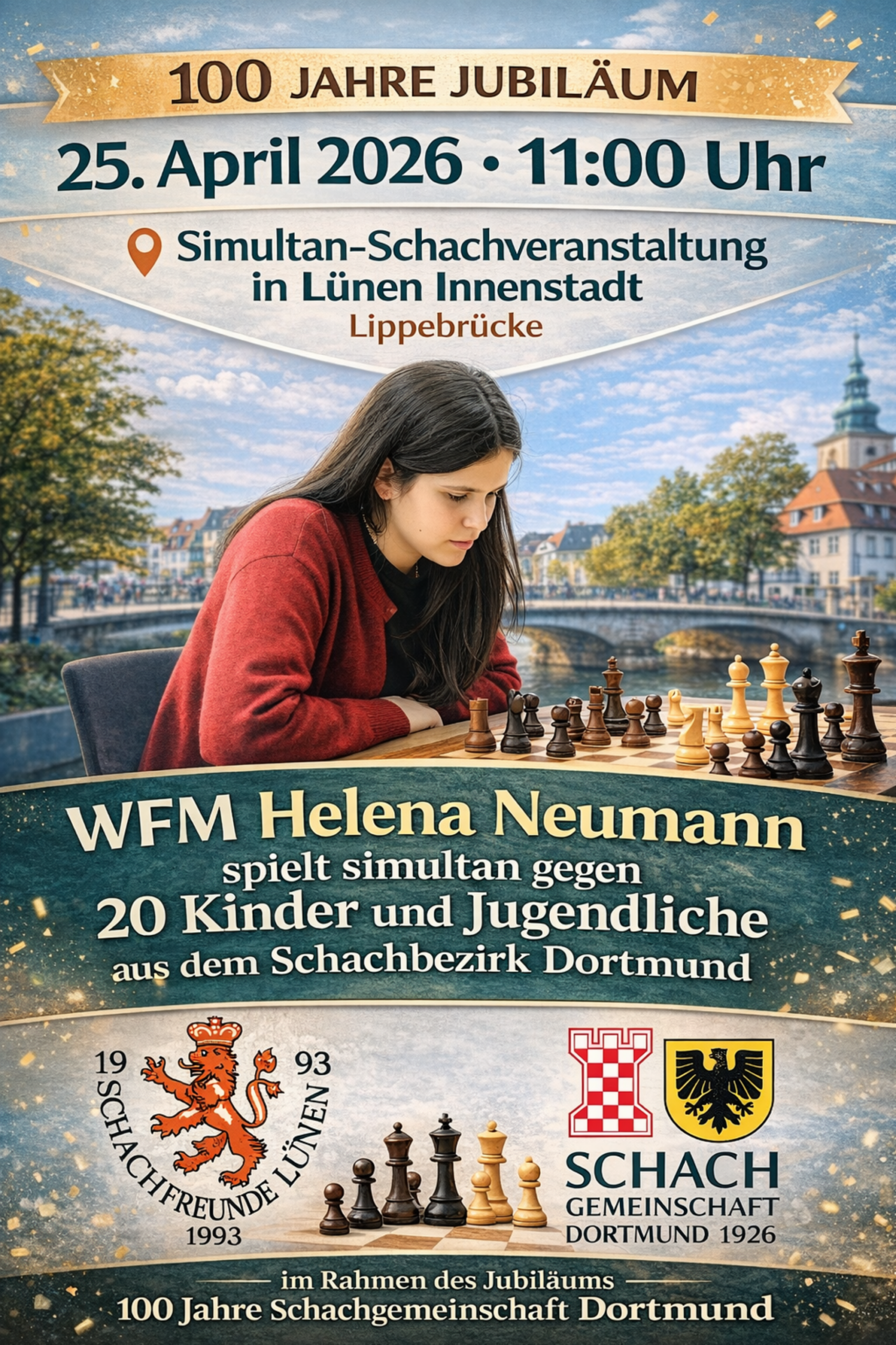 Mehr über den Artikel erfahren Simultanschach-Turnier